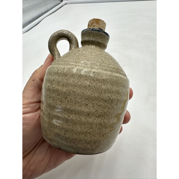 Vintage Mahon Pottery Ireland Stoneware Pineapple Jug Handle Cork Country 4” - Picture 5 of 8